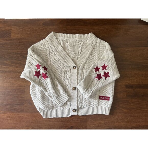 Taylor Swift RED TV Cardigan Sweater – L/XL Official Merch Knit - Picture 1 of 5